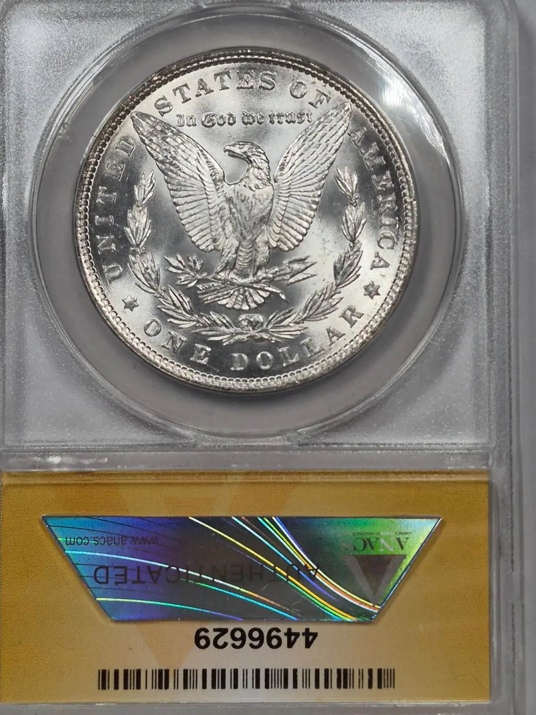 1886-$1-Morgan-Dollar-#39---TPG-25-Of-40